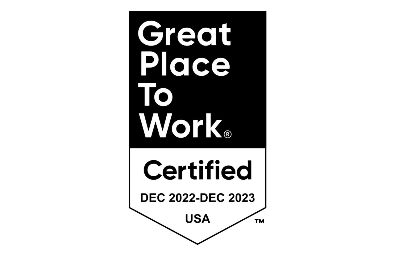 logo for Great Place to Work Certified December 2022 to December 2023